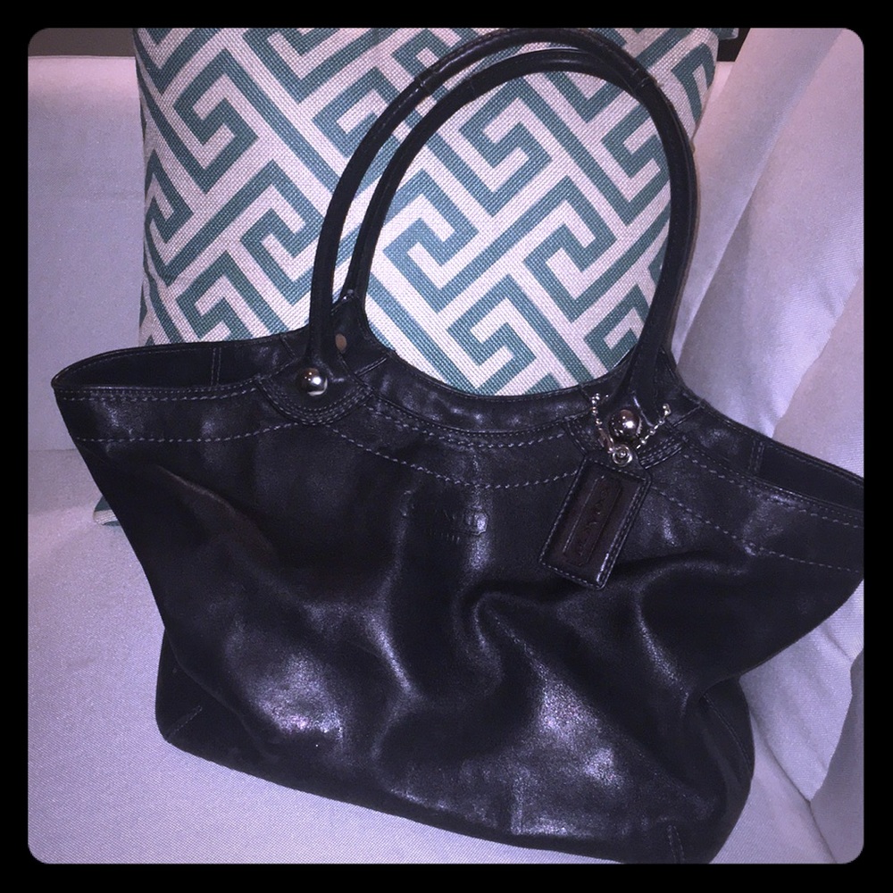 Black Coach Bleeker tote - Picture 2 of 6
